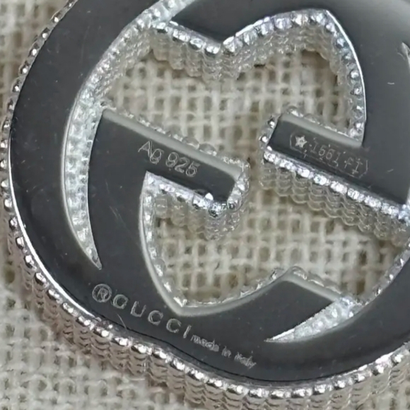 Gucci SilverBracelet Never Worn Sterling Silver/ Gorgeous Gift! - Picture 4 of 6